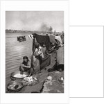 Washerwomen on the banks of the Tigris, Baghdad, Iraq by A Kerim