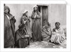 A mullah teaching a prayer to a young man, Iraq by A Kerim
