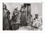 A mullah teaching a prayer to a young man, Iraq by A Kerim