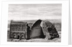 The Taq-i Kisra from the air, Ctesiphon, Iraq by A Kerim