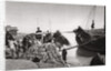 Unloading cargo from a boat, Muhaila, Baghdad, Iraq by A Kerim