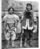 Eskimo hunter and his wife in winter costume by Brown Bros