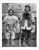 Eskimo hunter and his wife in winter costume by Brown Bros