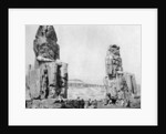 The Colossi of Memnon, Luxor (Thebes), Egypt by Anonymous
