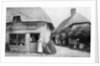 Family grocer, corner of Bradford Peverell, Wessex by Anonymous