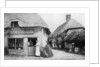 Family grocer, corner of Bradford Peverell, Wessex by Anonymous