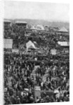 Crowds on Derby Day, Epsom Downs, Surrey by Horace Walter Nicholls