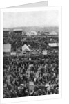 Crowds on Derby Day, Epsom Downs, Surrey by Horace Walter Nicholls
