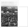 Crowds on Derby Day, Epsom Downs, Surrey by Horace Walter Nicholls