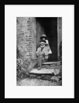 A child with her grandfather, England by AW Cutler