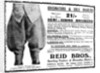 Advert for Reid Bros, Sporting Tailors & Breeches Makers by Anonymous