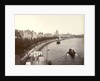 Victoria Embankment, showing Temple Gardens and St Paul's Cathedral, London by Anonymous