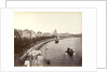 Victoria Embankment, showing Temple Gardens and St Paul's Cathedral, London by Anonymous