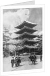 Pagoda, Nara, Japan by Anonymous
