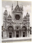 Facade of Siena Cathedral, Italy by Anonymous