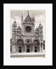 Facade of Siena Cathedral, Italy by Anonymous