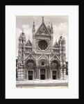 Facade of Siena Cathedral, Italy by Anonymous