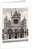 Facade of Siena Cathedral, Italy by Anonymous