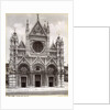 Facade of Siena Cathedral, Italy by Anonymous