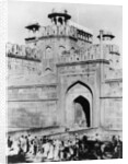 Gateway to the Red Fort, Delhi, India by Anonymous