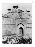 Gateway to the Red Fort, Delhi, India by Anonymous
