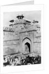 Gateway to the Red Fort, Delhi, India by Anonymous