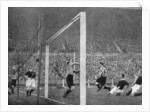 Jack Allen heads Newcastle's first goal, FA Cup Final, Wembley, London by Graphic Photo Union