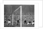 Jack Allen heads Newcastle's first goal, FA Cup Final, Wembley, London by Graphic Photo Union
