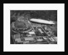 German airship 'Graf Zeppelin' flying over Wembley during the FA Cup Final, London by Central Press