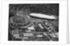German airship 'Graf Zeppelin' flying over Wembley during the FA Cup Final, London by Central Press
