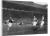 Acrobatics in a Arsenal v Chelsea match at Stamford Bridge, London by Sport & General