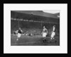 Acrobatics in a Arsenal v Chelsea match at Stamford Bridge, London by Sport & General