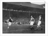 Acrobatics in a Arsenal v Chelsea match at Stamford Bridge, London by Sport & General