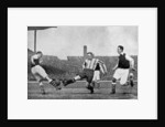 Action from an Arsenal v Sheffield United football match by London News Agency