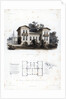 Design for a country house in Moabit, near Berlin, Germany by Anst von W Loeillot