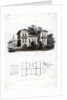 Design for a country house in Moabit, near Berlin, Germany by Anst von W Loeillot