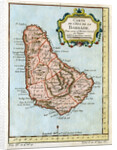 Map of Barbados by Anonymous
