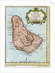 Map of Barbados by Anonymous