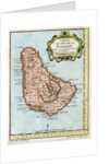 Map of Barbados by Anonymous