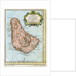 Map of Barbados by Anonymous