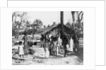 Village scene, Trincomalee, Ceylon by Anonymous
