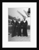 'Ted and pals', three Royal Navy sailors on board a warship by Anonymous