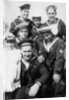 Sailors from six different countries during the Coronation review, Southsea, Hampshire by Anonymous