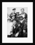Sailors from six different countries during the Coronation review, Southsea, Hampshire by Anonymous