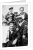 Sailors from six different countries during the Coronation review, Southsea, Hampshire by Anonymous
