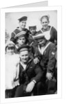 Sailors from six different countries during the Coronation review, Southsea, Hampshire by Anonymous