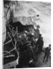 Damaged anti-aircraft gun on the British battleship HMS Malaya, off the coast of Portugal by Anonymous