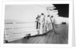 American actor and film director Douglas Fairbanks, Sr on board HMS Malaya, Venice by Anonymous