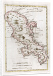 Map of the Caribbean island of Martinique by Anonymous