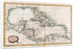 Map of the West Indies by Barlow